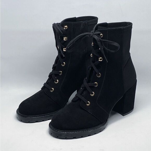 Stuart Weitzman Suede Booties size 6.5 - Picture 2 of 13